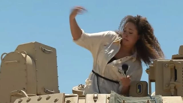 Δημοσιογράφος δέχεται επίθεση από τζιτζίκια σε στρατιωτική βάση (βίντεο)